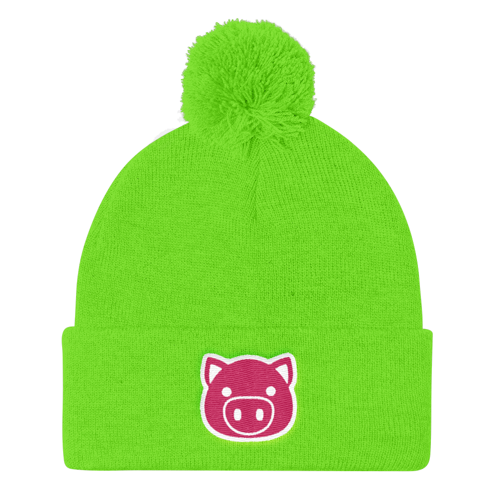 Emoji Pig (Beanie)-Beanie-Swish Embassy