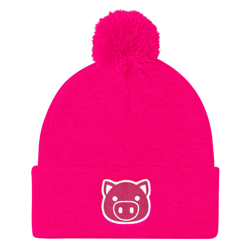 Emoji Pig (Beanie)-Beanie-Swish Embassy