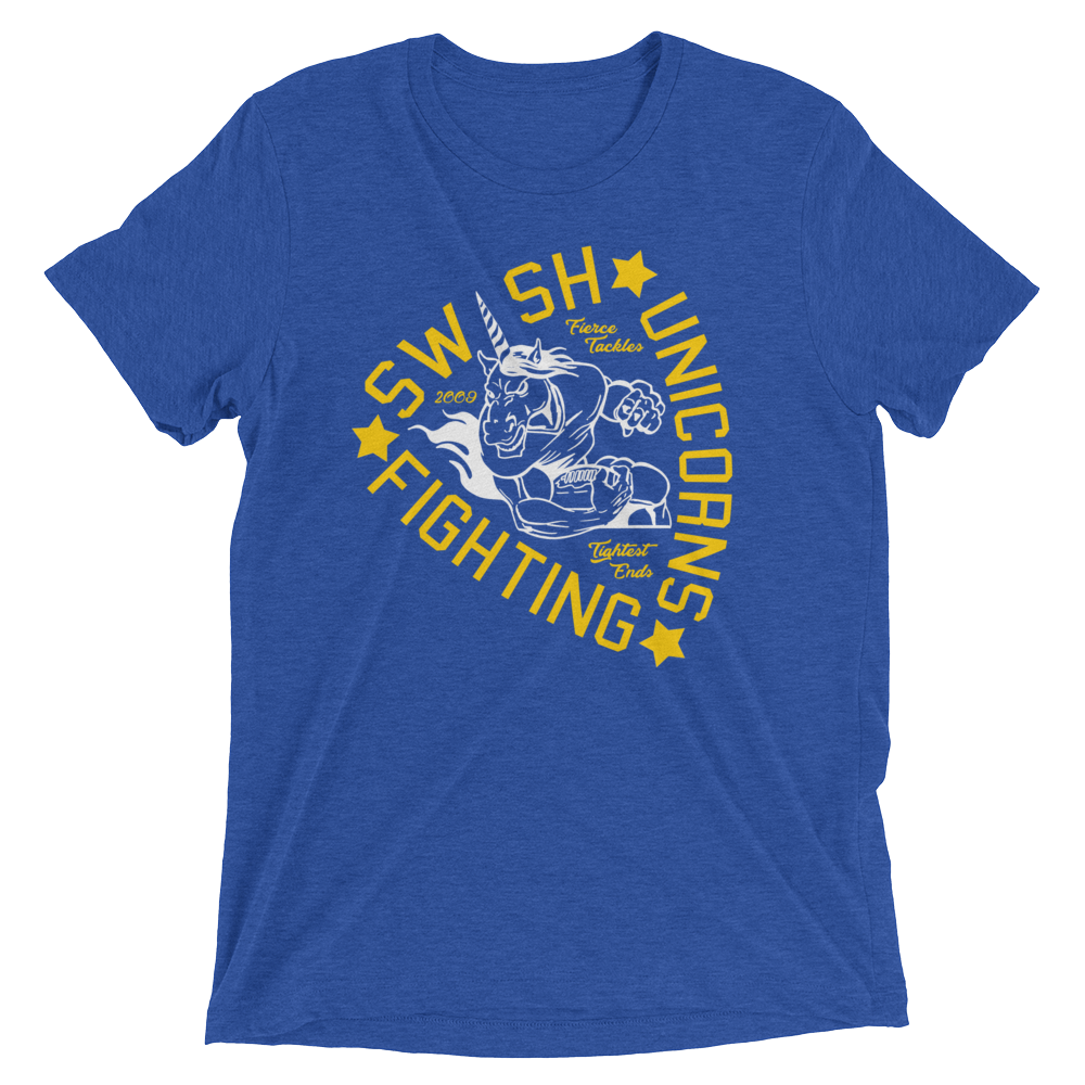 FIghting Unicorns (Retail Triblend)-Triblend T-Shirt-Swish Embassy