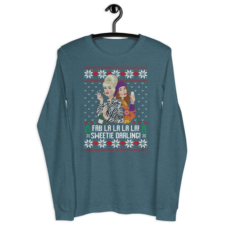 Fab La La La La (Ugly Christmas)-T-Shirts-Swish Embassy