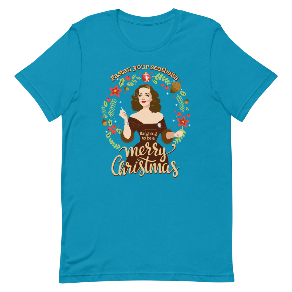 Fasten Your Seatbelts & Merry XMas-Christmas T-Shirts-Swish Embassy