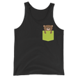 Faux Pocket Bear (Tank Top)-Tank Top-Swish Embassy