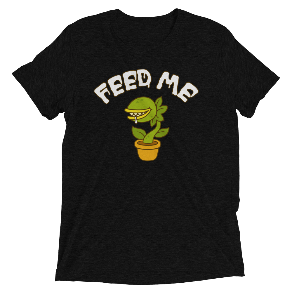 Feed Me (Retail Triblend)-Triblend T-Shirt-Swish Embassy