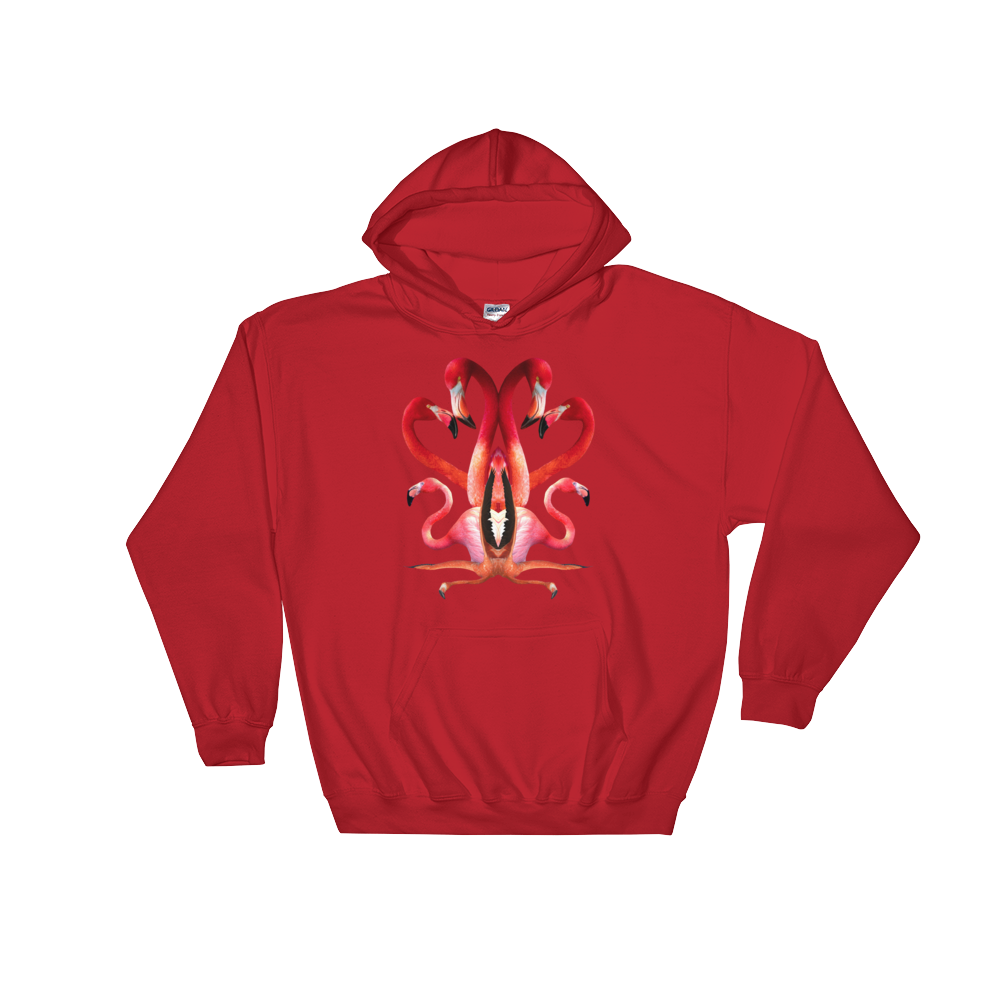 Flamingos (Hoodie)-Hoodie-Swish Embassy