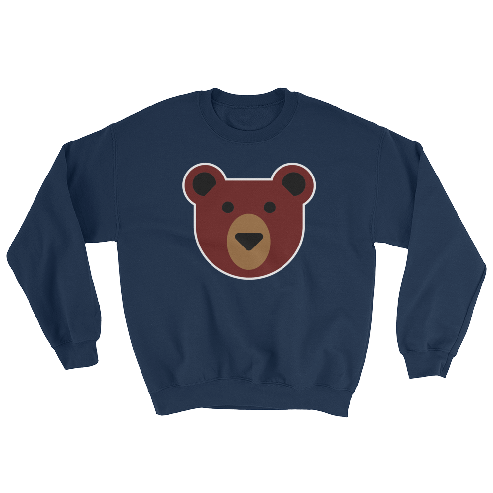 Flat Bear (Long Sleeve)-Long Sleeve-Swish Embassy