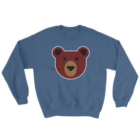 Flat Bear (Long Sleeve)-Long Sleeve-Swish Embassy