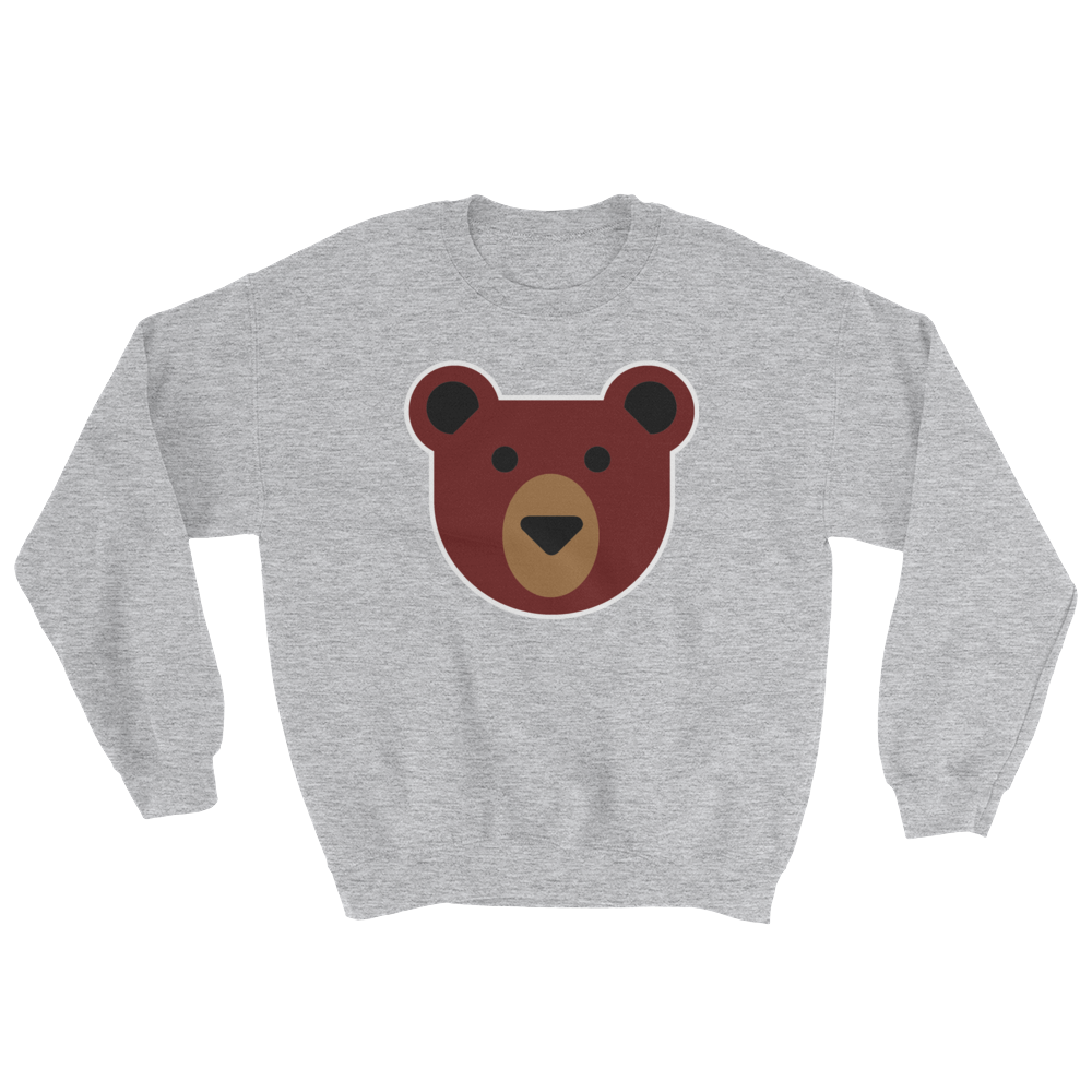 Flat Bear (Long Sleeve)-Long Sleeve-Swish Embassy