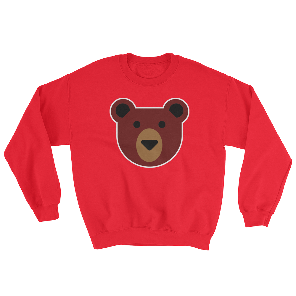 Flat Bear (Long Sleeve)-Long Sleeve-Swish Embassy