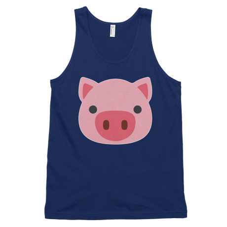 Flat Pig (Tank)-Tank Top-Swish Embassy