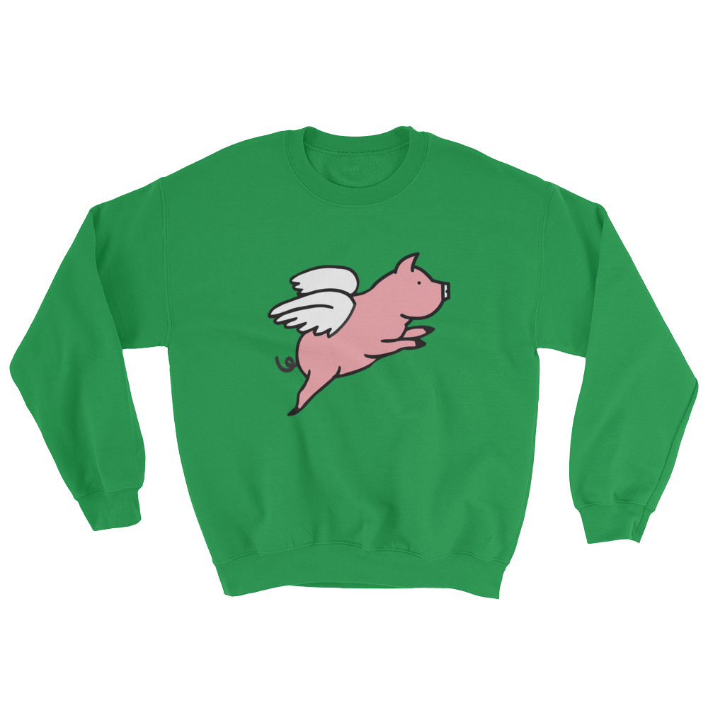 Flying Pig (Long Sleeve)-Long Sleeve-Swish Embassy