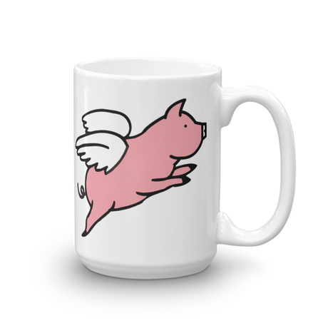 Flying Pig (Mug)-Mugs-Swish Embassy