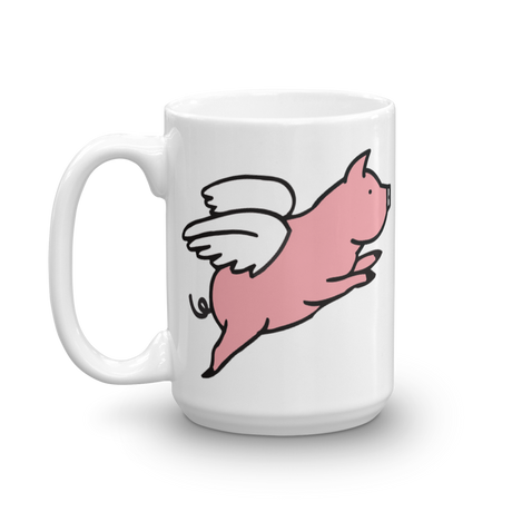 Flying Pig (Mug)-Mugs-Swish Embassy