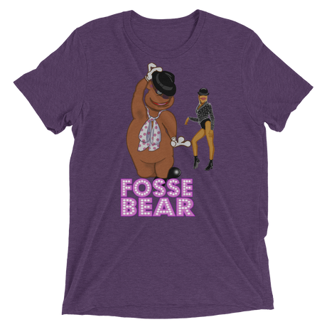 Fosse Bear (Retail Triblend)-Triblend T-Shirt-Swish Embassy