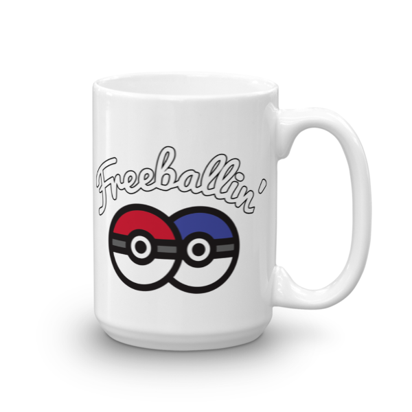 Freeballin' (Mug)-Mugs-Swish Embassy