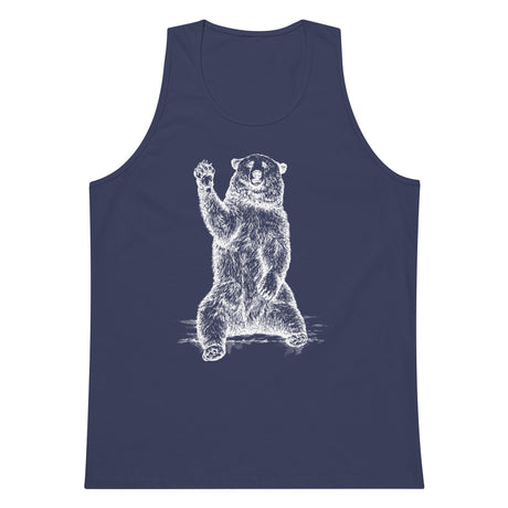 Friendly Bear (Tank Top)-Tank Top-Swish Embassy