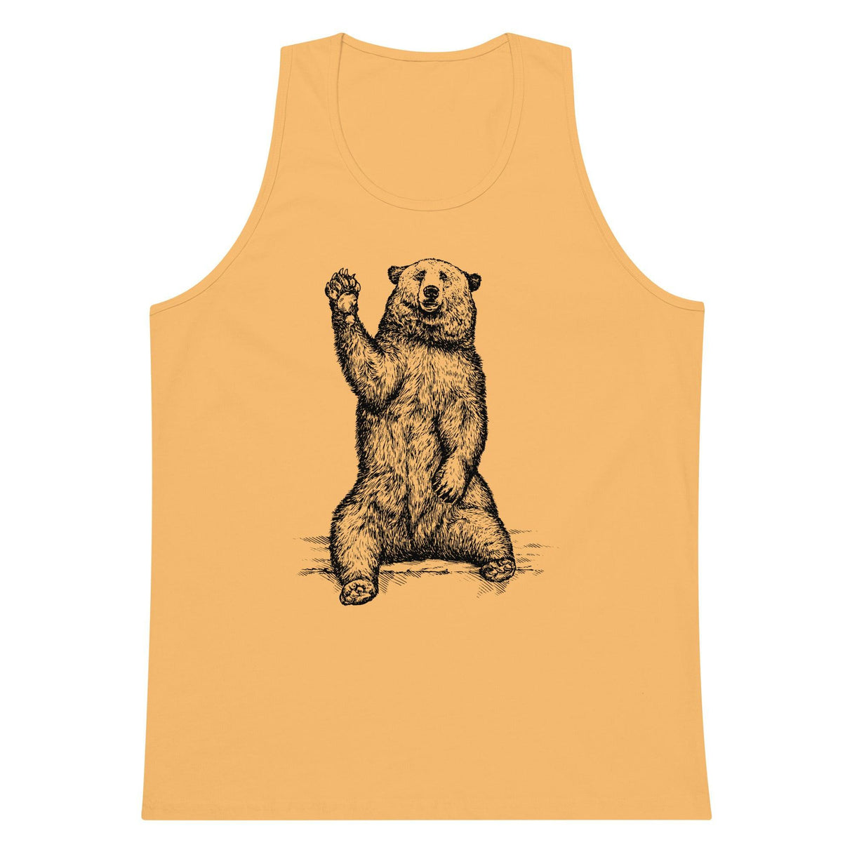 Friendly Bear (Tank Top)-Tank Top-Swish Embassy