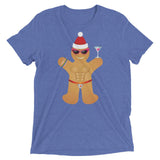 Gingerbread Circuit Man (Retail Triblend)-Triblend T-Shirt-Swish Embassy