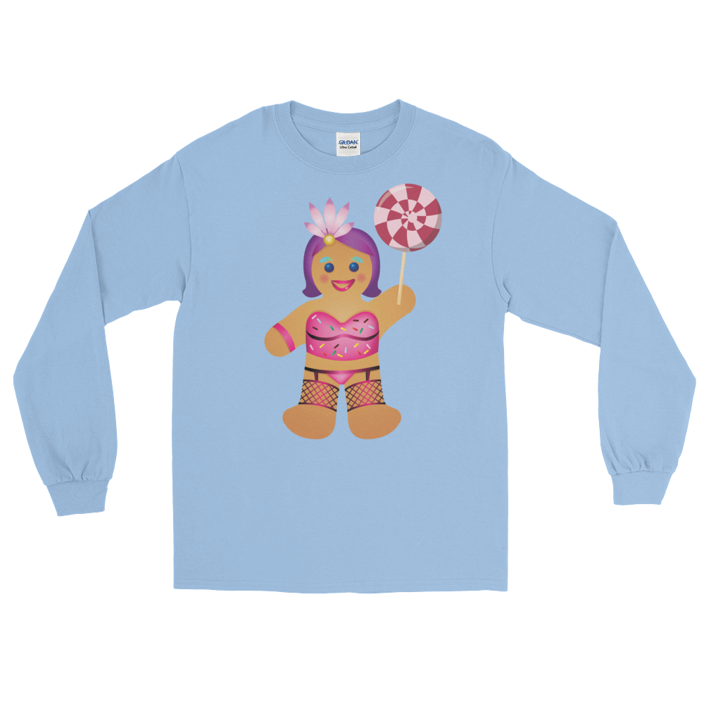 Gingerbread Drag Queen (Long Sleeve)-Long Sleeve-Swish Embassy