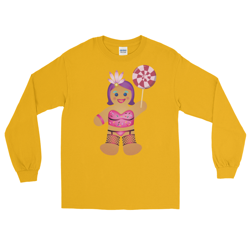 Gingerbread Drag Queen (Long Sleeve)-Long Sleeve-Swish Embassy