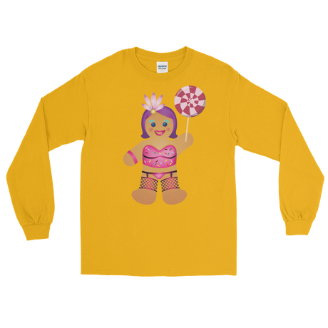 Gingerbread Drag Queen (Long Sleeve)-Long Sleeve-Swish Embassy