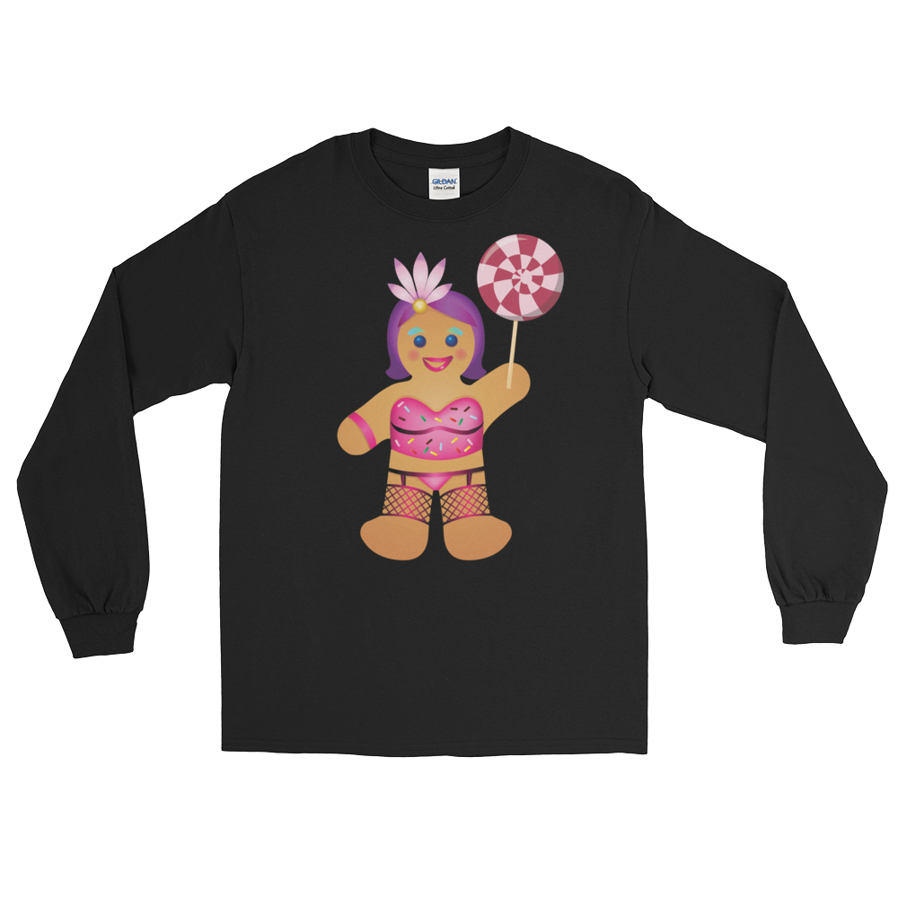 Gingerbread Drag Queen (Long Sleeve)-Long Sleeve-Swish Embassy