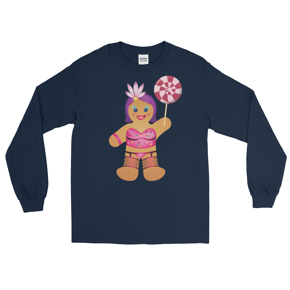 Gingerbread Drag Queen (Long Sleeve)-Long Sleeve-Swish Embassy