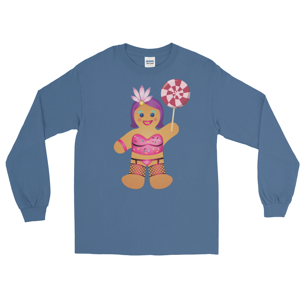 Gingerbread Drag Queen (Long Sleeve)-Long Sleeve-Swish Embassy