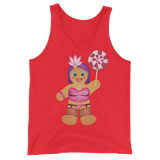 Gingerbread Drag Queen (Tank Top)-Christmas Tanks-Swish Embassy