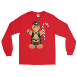 Gingerbread Leather Man (Long Sleeve)-Long Sleeve-Swish Embassy