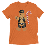 Gingerbread Leather Man (Retail Triblend)-Triblend T-Shirt-Swish Embassy