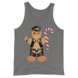 Gingerbread Leather Man (Tank Top)-Christmas Tanks-Swish Embassy