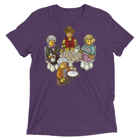 Golden Girls Blocks (Retail Triblend)-Triblend T-Shirt-Swish Embassy