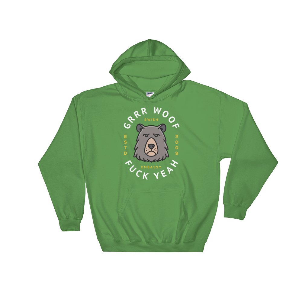 Grrr Woof (Hoodie)-Hoodie-Swish Embassy