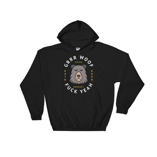 Grrr Woof (Hoodie)-Hoodie-Swish Embassy