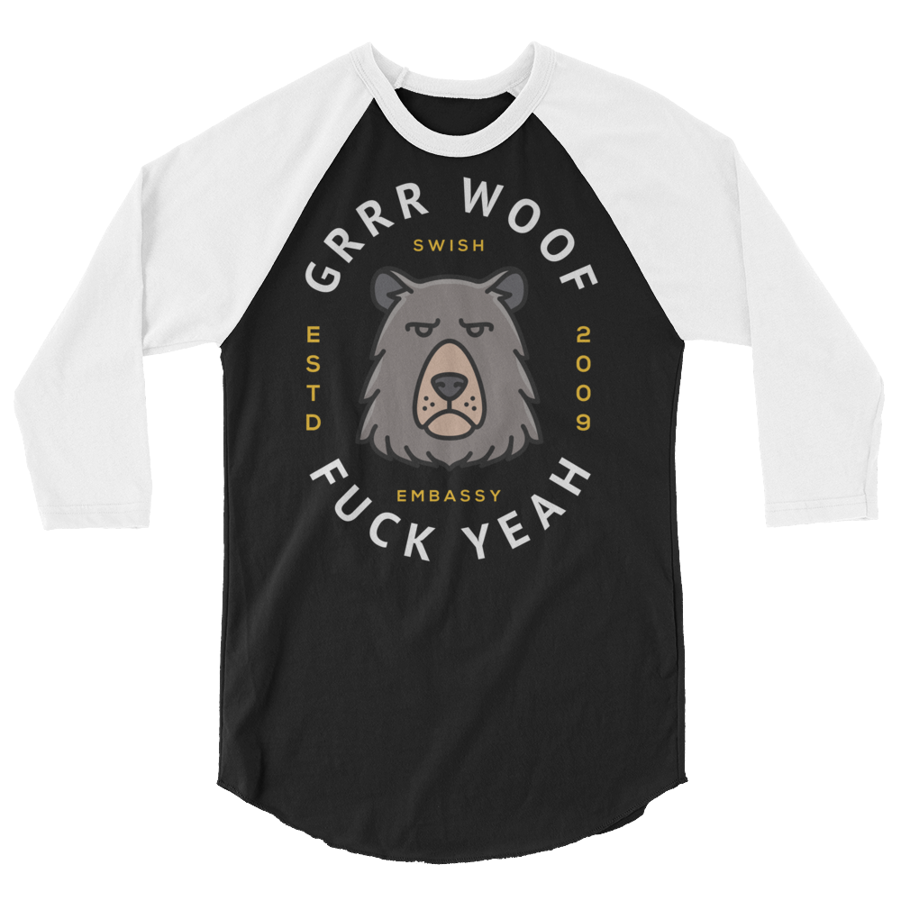 Grrr Woof (Raglan)-Raglan-Swish Embassy