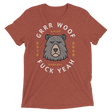 Grrr Woof (Retail Triblend)-Triblend T-Shirt-Swish Embassy