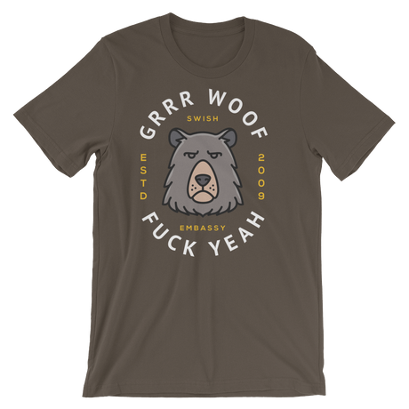 Grrr Woof-T-Shirts-Swish Embassy