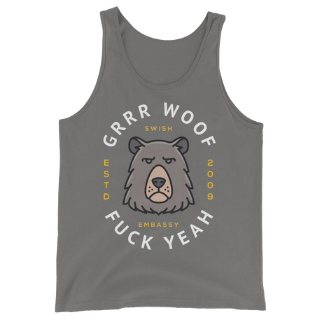 Grrr Woof (Tank Top)-Tank Top-Swish Embassy