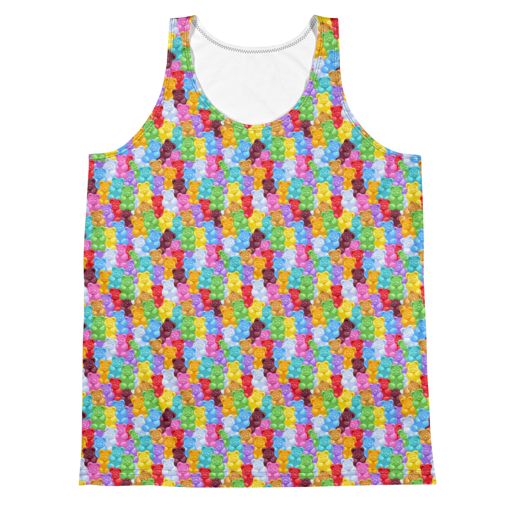 Gummy Bear (Allover Tank Top)-Allover Tank Top-Swish Embassy