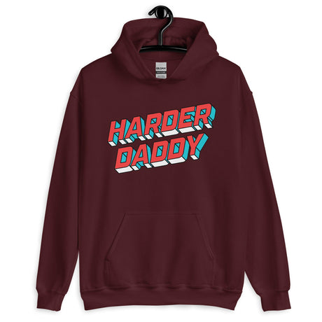 Harder Daddy (Hoodie)-Hoodie-Swish Embassy