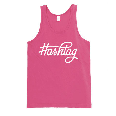 Hashtag Tank-Tank Top-Swish Embassy