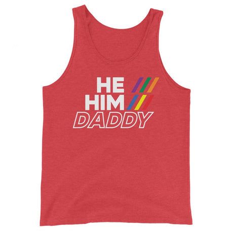 He/Him/Daddy (Tank Top)-Tank Top-Swish Embassy