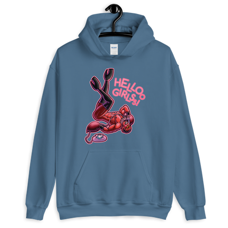 Helloo Girlss! (Hoodie)-Hoodie-Swish Embassy