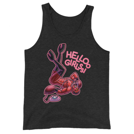 Helloo Girlss! (Tank Top)-Tank Top-Swish Embassy