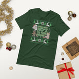 Hos In This House (Ugly Christmas)-T-Shirts-Swish Embassy