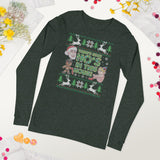 Hos In This House (Ugly Christmas)-T-Shirts-Swish Embassy