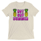 Hot Gay Summer (Retail Triblend)-Triblend T-Shirt-Swish Embassy