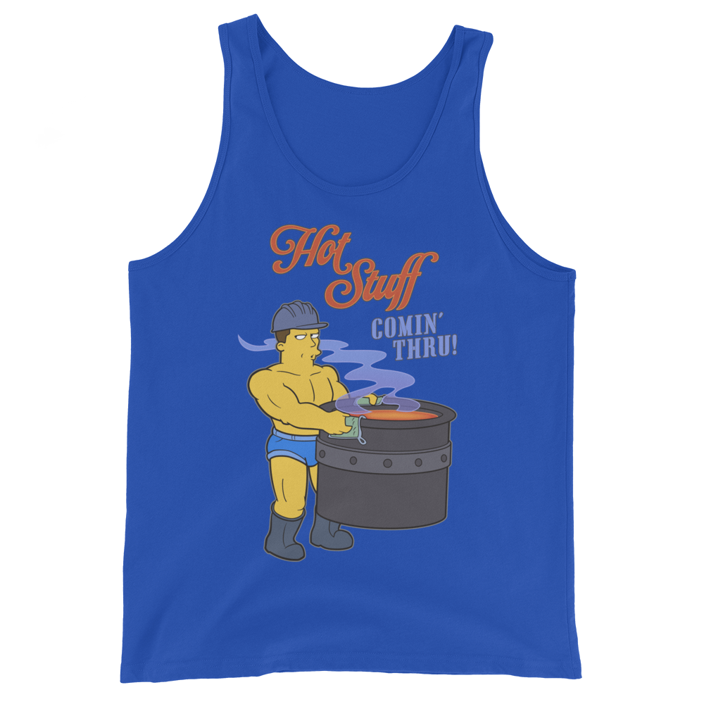 Hot Stuff Comin’ Thru (Tank Top)-Tank Top-Swish Embassy