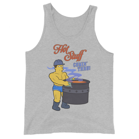 Hot Stuff Comin’ Thru (Tank Top)-Tank Top-Swish Embassy