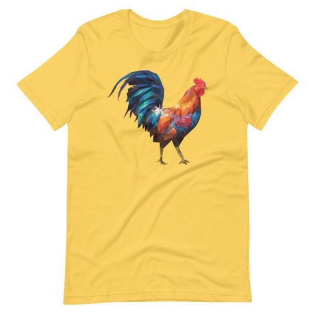 Huge Polygon Rooster-T-Shirts-Swish Embassy